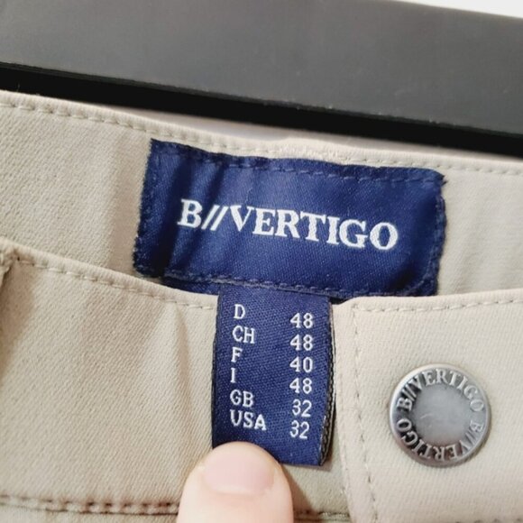 B//Vertigo Equestrian Genuine Leather Stretch Horse Riding Breech Pants 32 - Picture 4 of 8